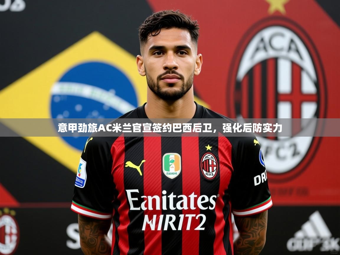 2025华体会登录手机版最新意甲劲旅AC米兰官宣签约巴西后卫,强化后防实力 第1张
