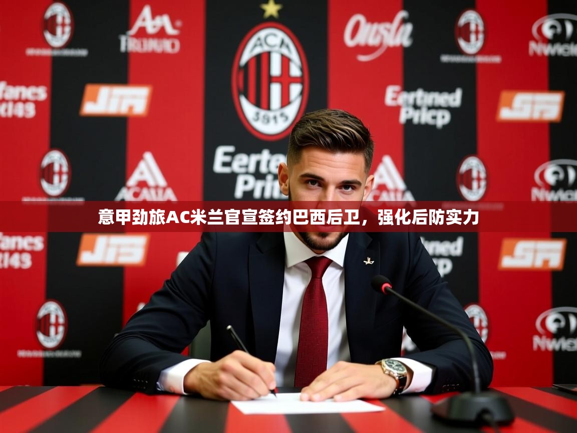 2025华体会登录手机版最新意甲劲旅AC米兰官宣签约巴西后卫,强化后防实力 第2张