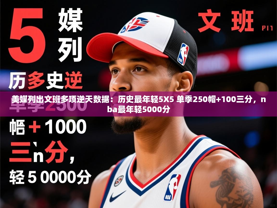 2025华体会登录最新地址美媒列出文班多项逆天数据：历史最年轻5X5 单季250帽+100三分，nba最年轻5000分  第2张