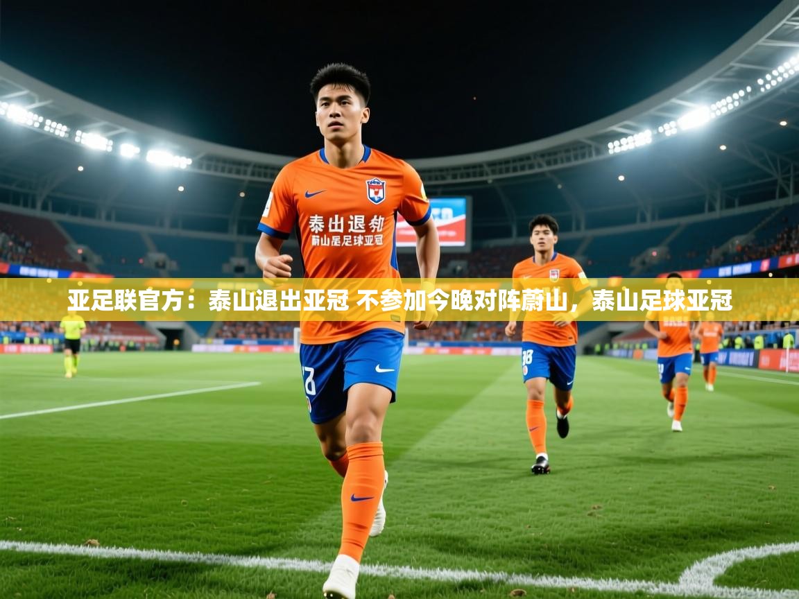 2025华体会体育网站赞助皇马亚足联官方：泰山退出亚冠 不参加今晚对阵蔚山，泰山足球亚冠  第1张